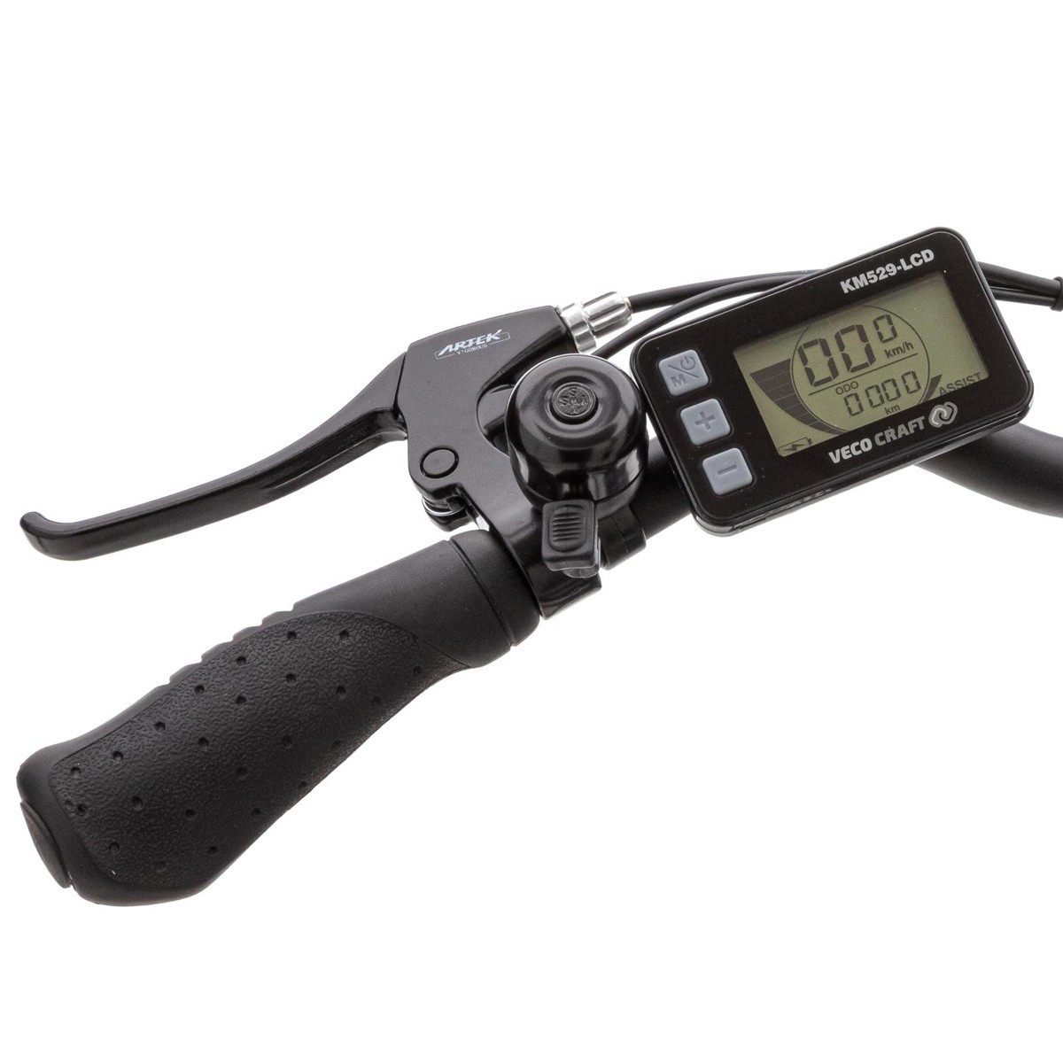 Elektrische damesfiets, Athena, trekking, 8 sp, grijs, 13 Ah - Afbeelding 8