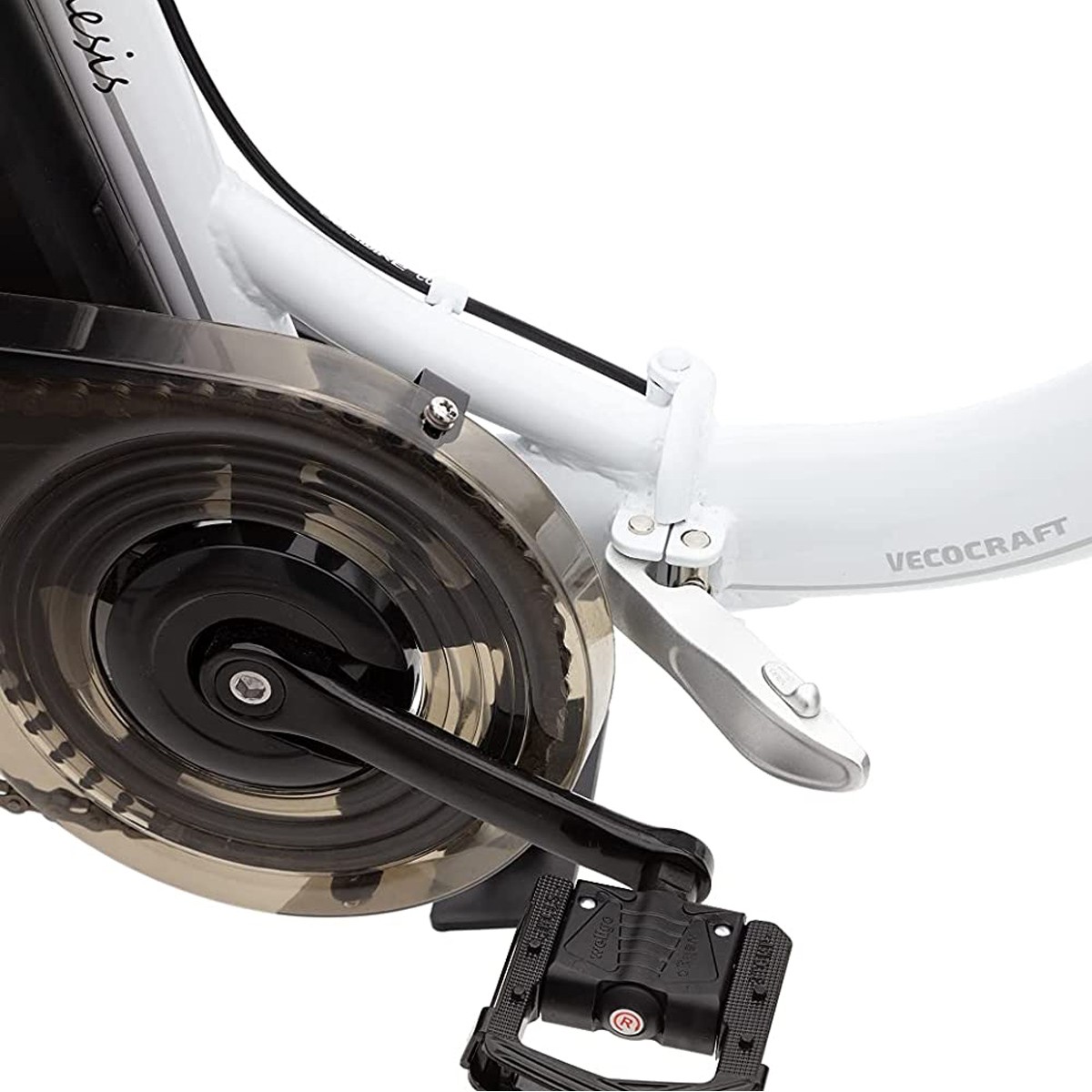 Elektrische vouwfiets Nemesis lage instap wit 13 Ah - Afbeelding 3