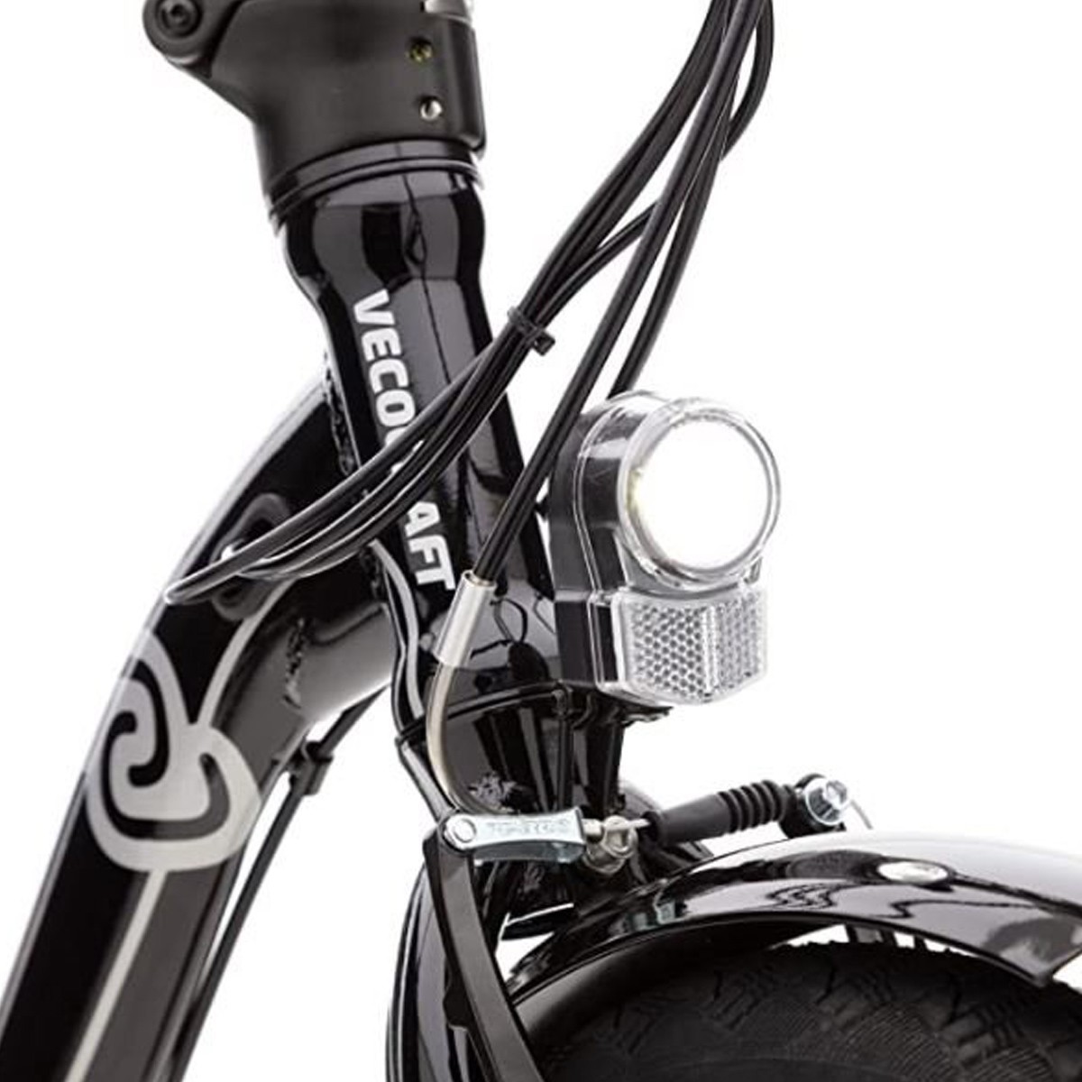 Elektrische vouwfiets Nemesis lage instap zwart 13 Ah - Afbeelding 5