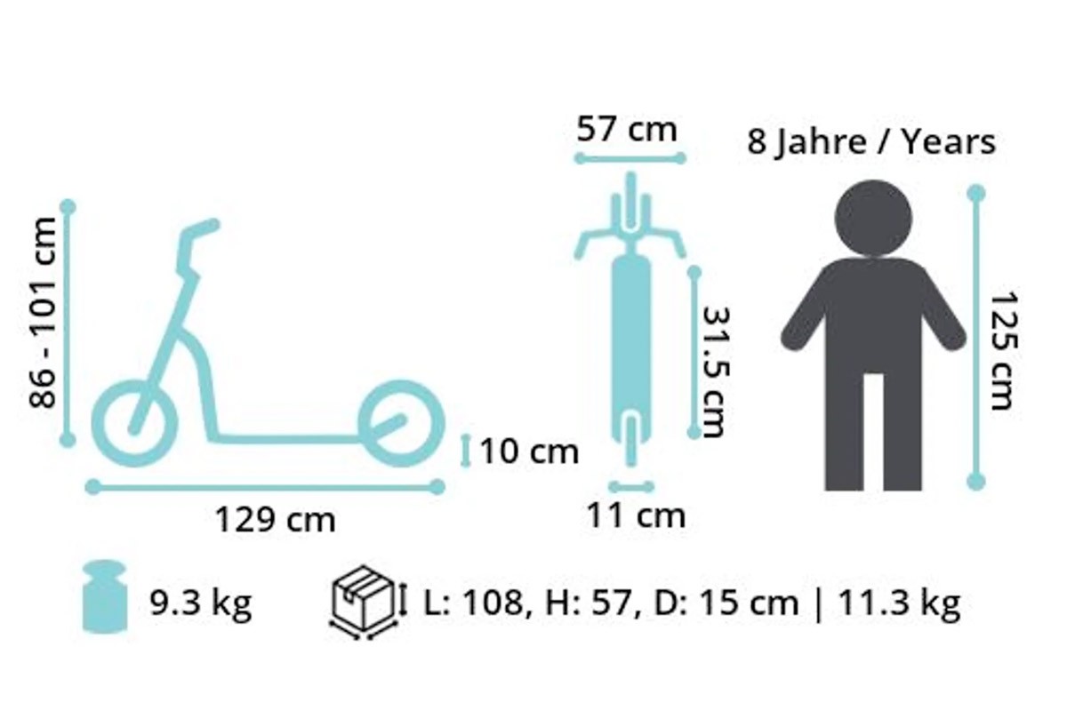 Bikestar autoped New Gen Sport 16 inch - 12 inch roze - Afbeelding 4