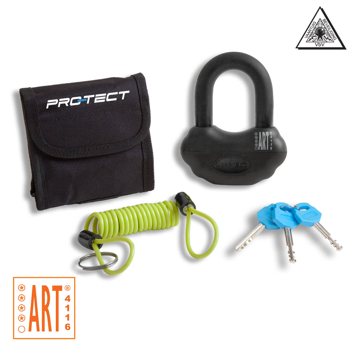 Schijfremslot Topaz ART-4