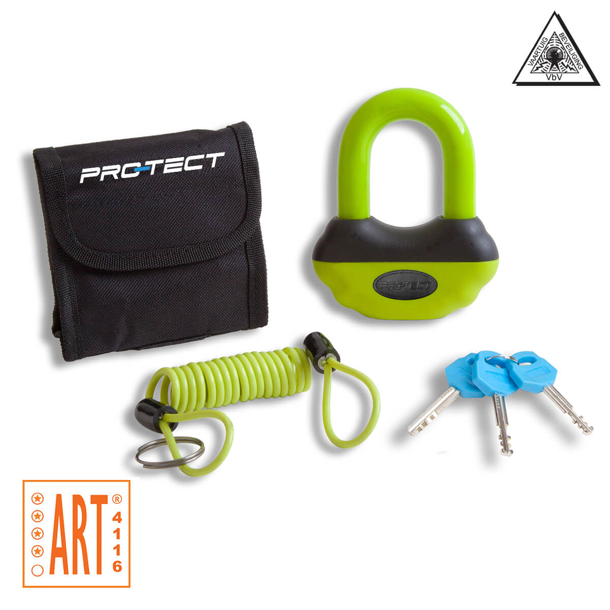 Schijfremslot Topaz ART-4