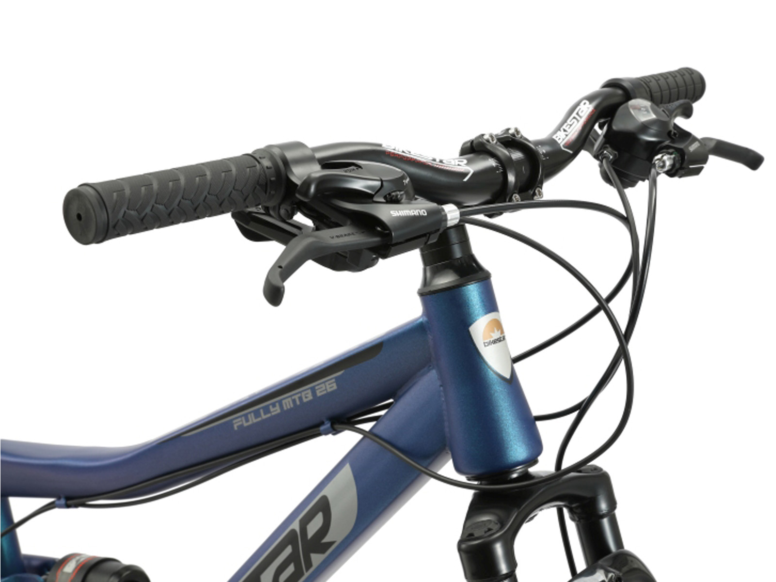 Bikestar Fully MTB Staal Medium 26 Inch 21 Speed Blauw TK - Afbeelding 5