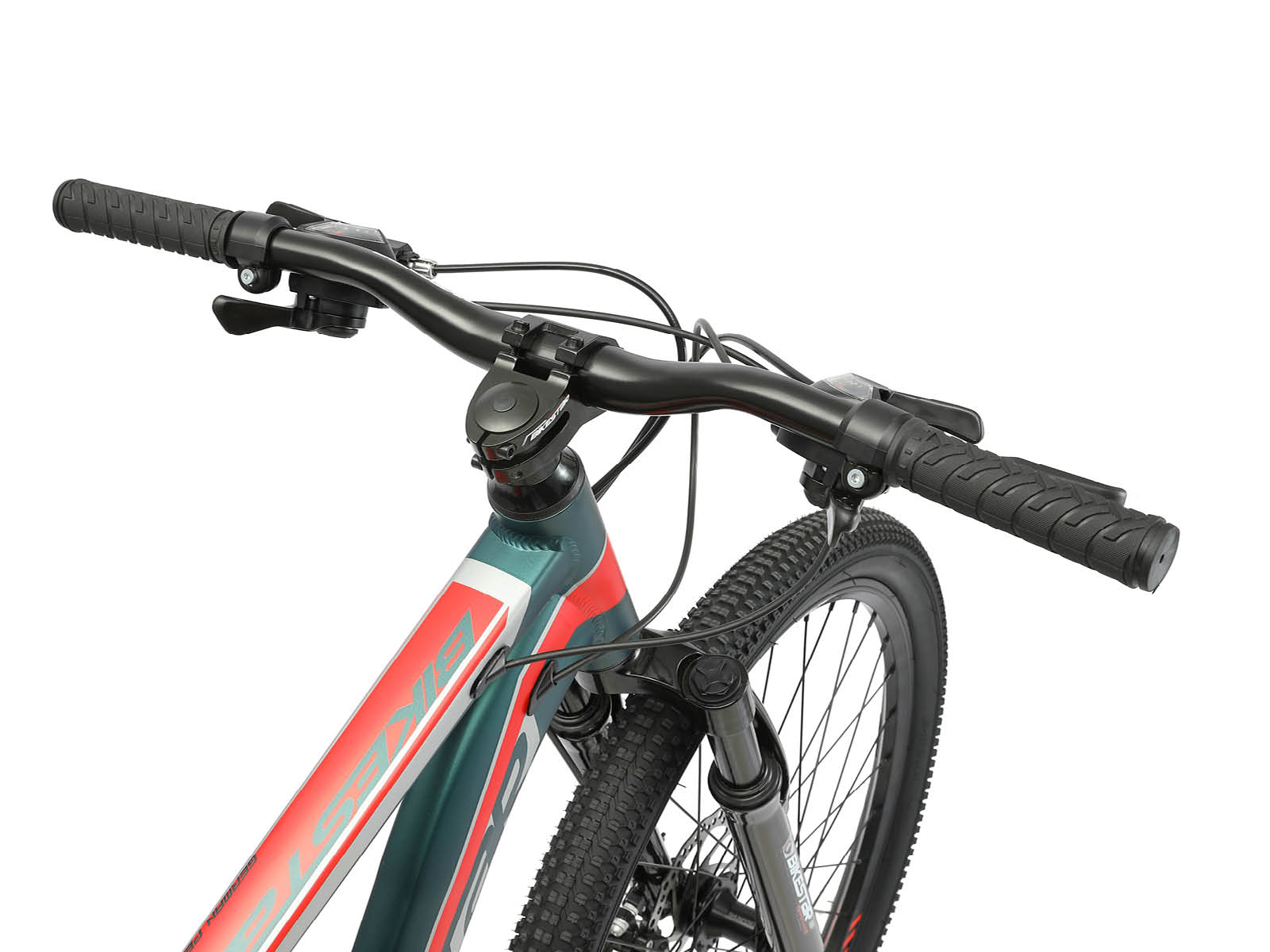 Bikestar Hardtail MTB Alu Sport M 26 Inch 21 Speed groen/rood - Afbeelding 4