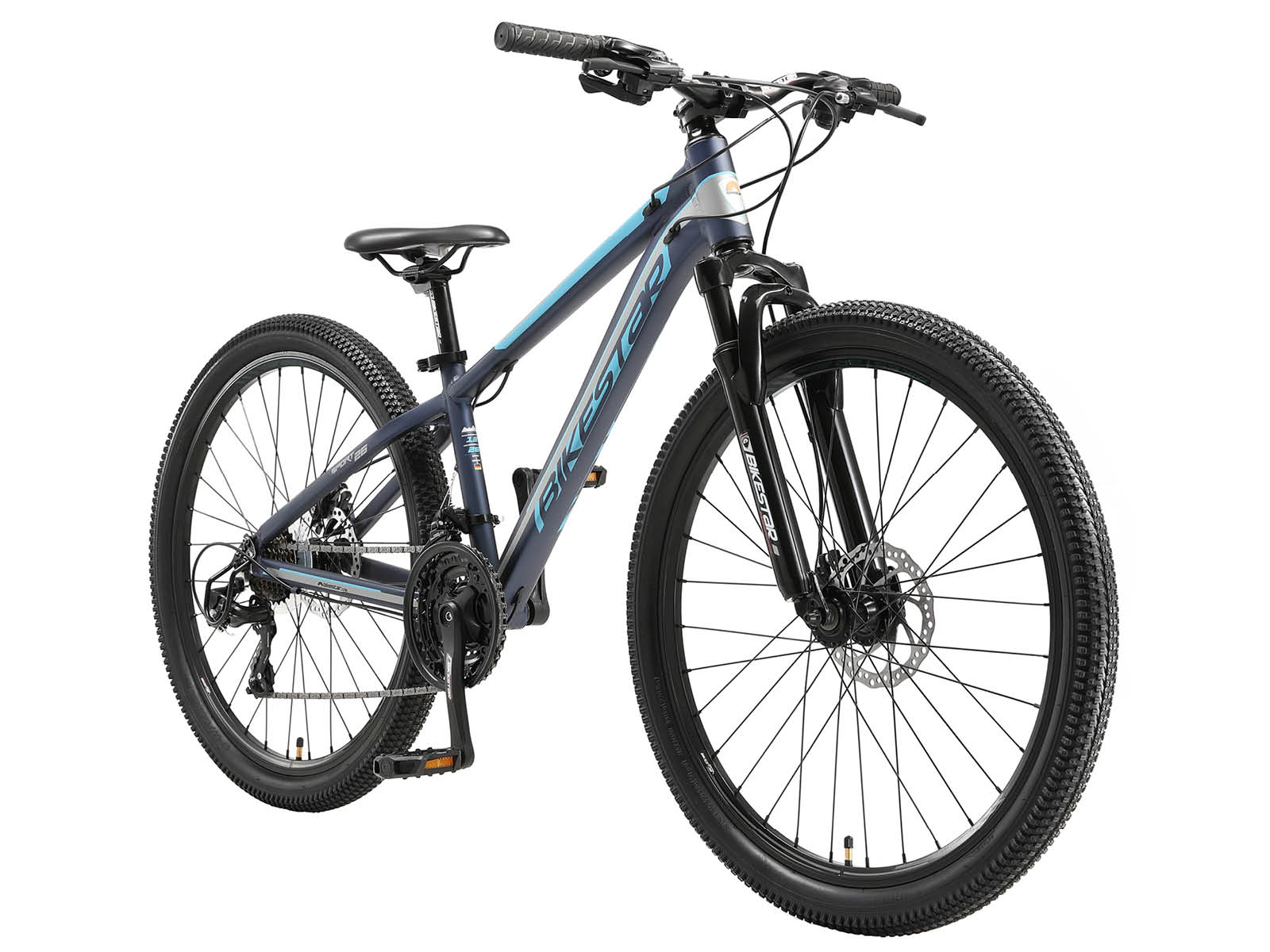 Bikestar Hardtail MTB Alu Sport S 26 Inch 21 Speed blauw - Afbeelding 2