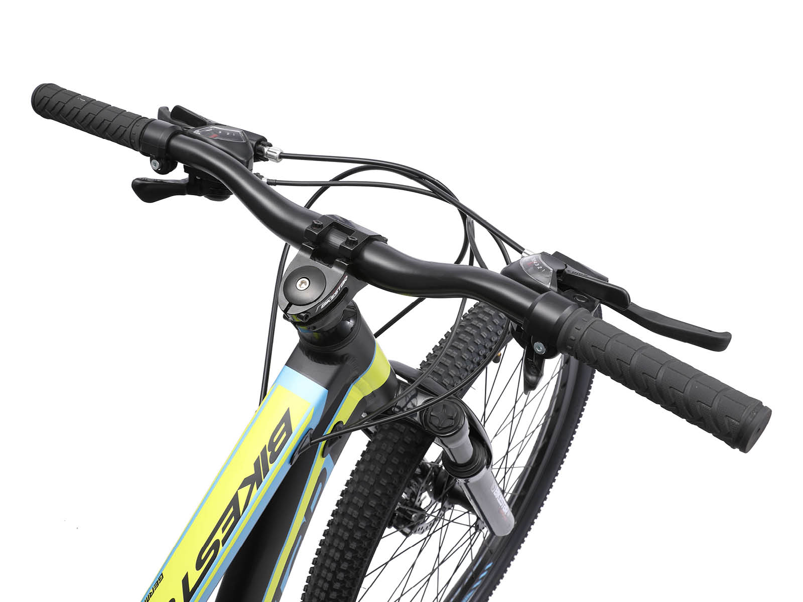 Bikestar Hardtail MTB Alu Sport S 26 Inch 21 Speed zwart/blauw - Afbeelding 4