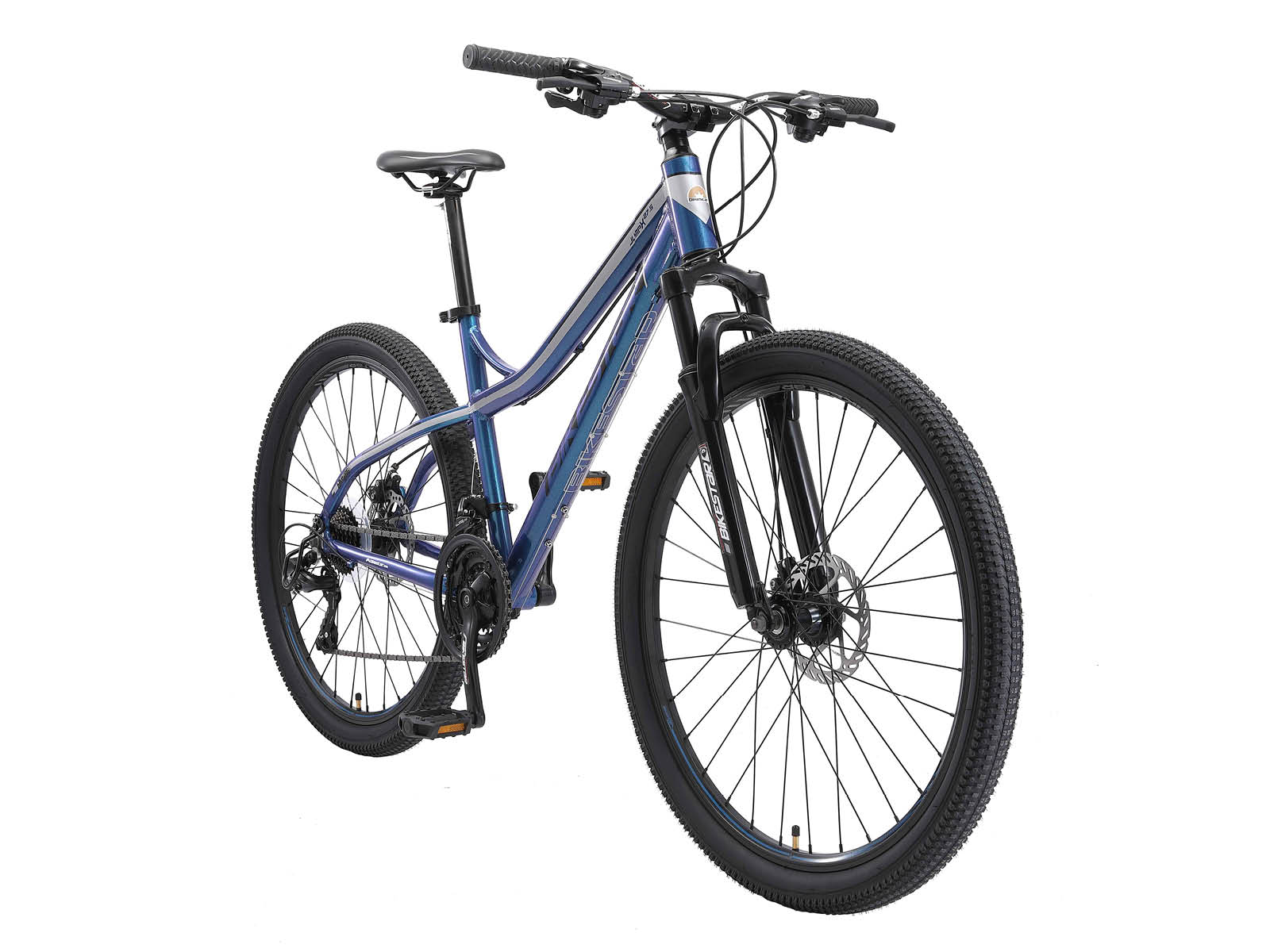 Bikestar Hardtail MTB Alu 27.5 Inch 21 Speed Blauw - Afbeelding 2