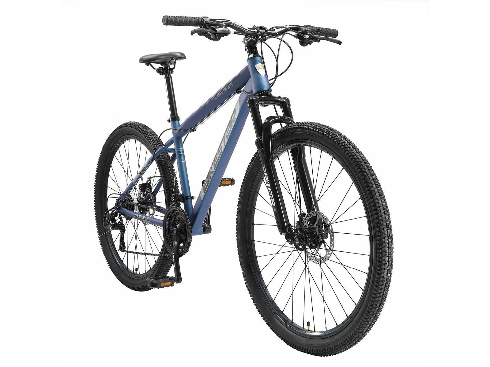 Bikestar Hardtail Staal MTB Medium 27,5 Inch 21 Speed blauw - Afbeelding 2