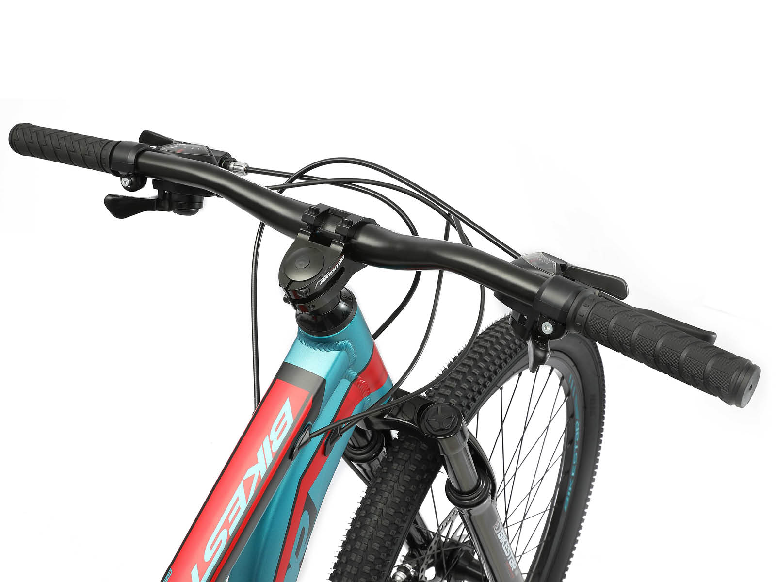 Bikestar Hardtail MTB Alu Sport S 27.5 Inch 21 Speed Turquoise - Afbeelding 4