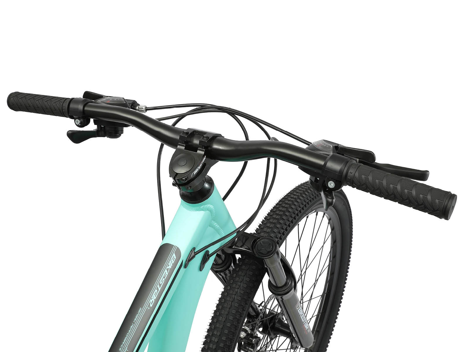 Bikestar Hardtail MTB Alu Sport S 27.5 Inch 21 Speed Mintgroen - Afbeelding 4