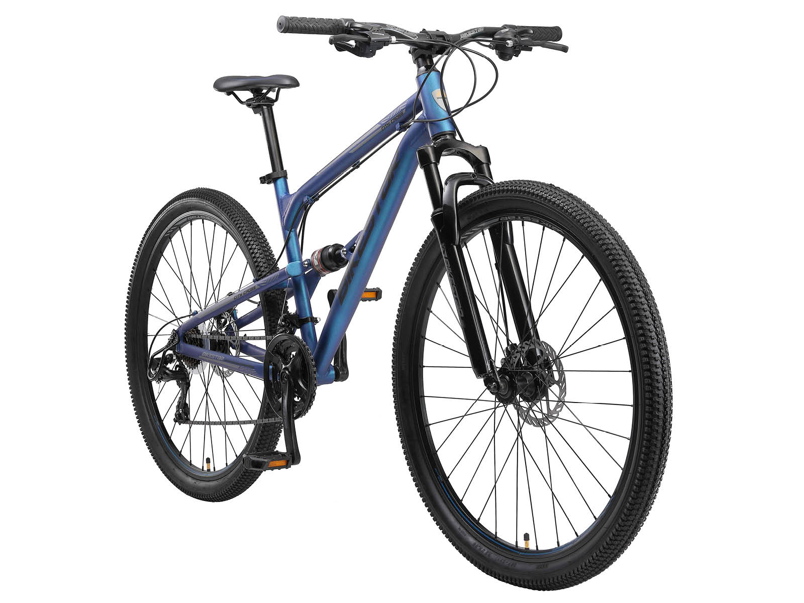 Bikestar Fully MTB Alu 29 Inch 21 Speed blauw - Afbeelding 2