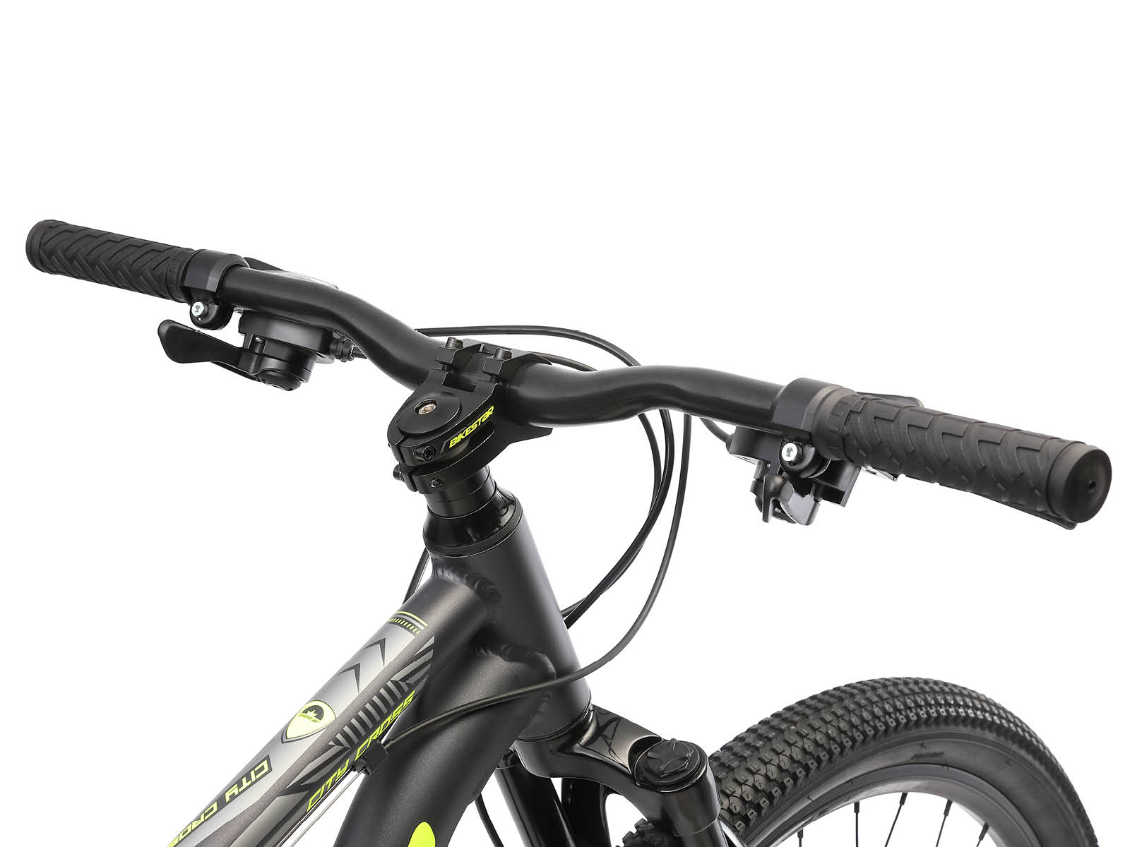 Bikestar Fully MTB Alu 29 Inch 21 Speed zwart/groen - Afbeelding 4