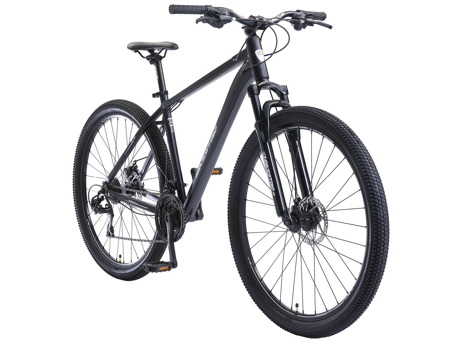 Bikestar Hardtail MTB Alu Sport Large 29 Inch 21 Speed zwart/zilver - Afbeelding 2