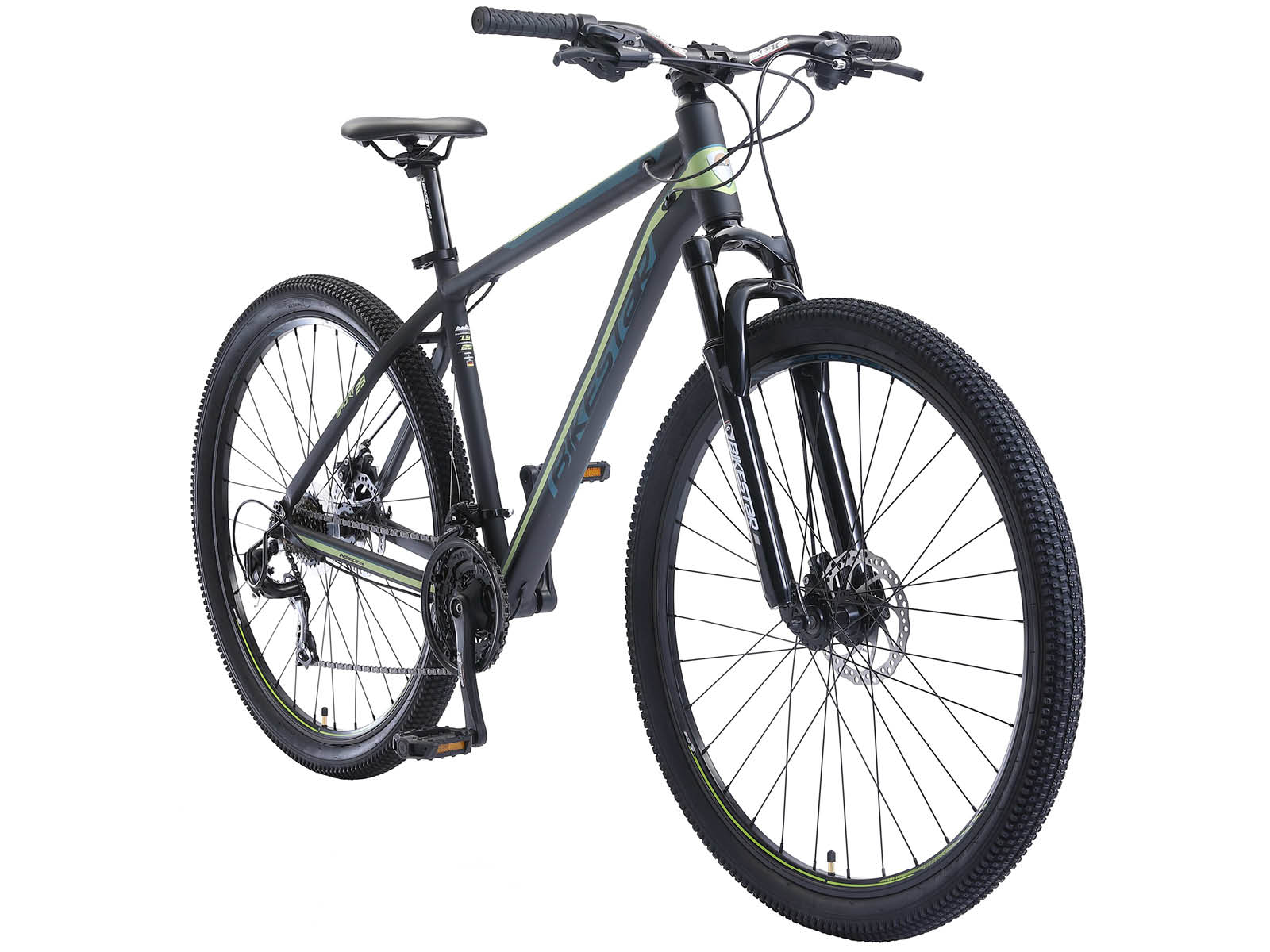 Bikestar Hardtail MTB Alu Sport Large 29 Inch 21 Speed zwart/blauw - Afbeelding 2