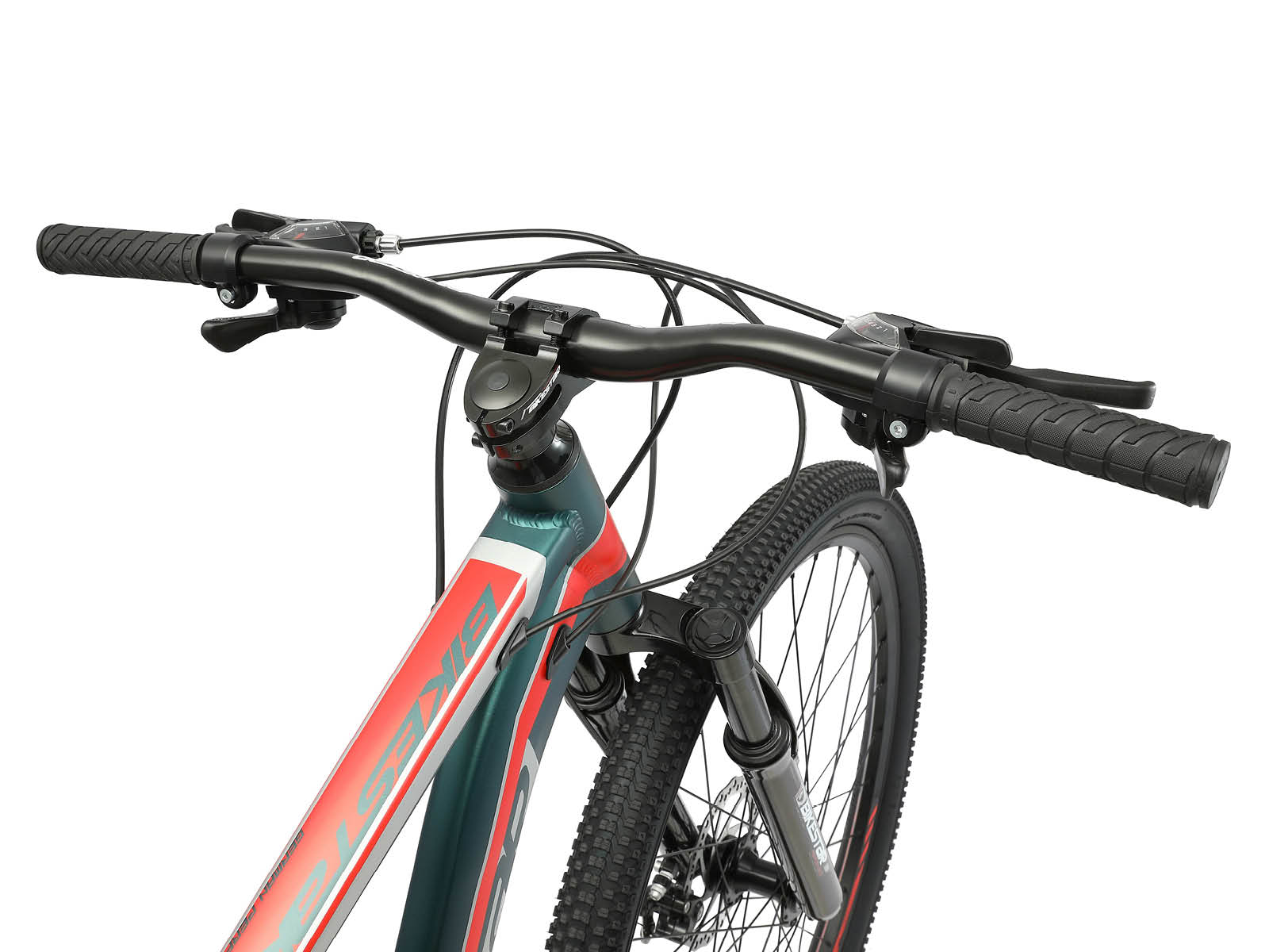 Bikestar Hardtail MTB Alu Sport Large 29 Inch 21 Speed petrol/rood - Afbeelding 4