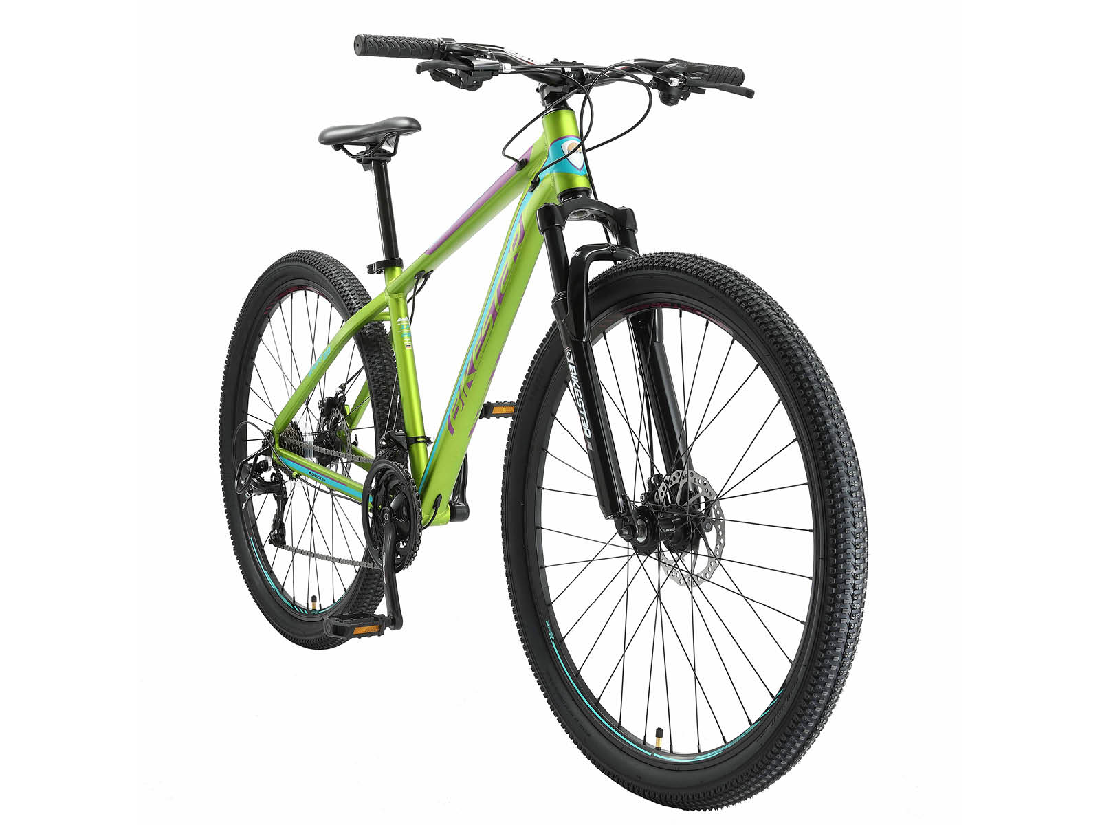 Bikestar Hardtail MTB Alu Sport Medium 29 Inch 21 Speed Groen - Afbeelding 2