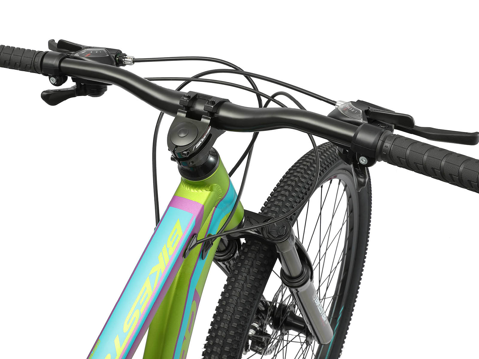 Bikestar Hardtail MTB Alu Sport Medium 29 Inch 21 Speed Groen - Afbeelding 4