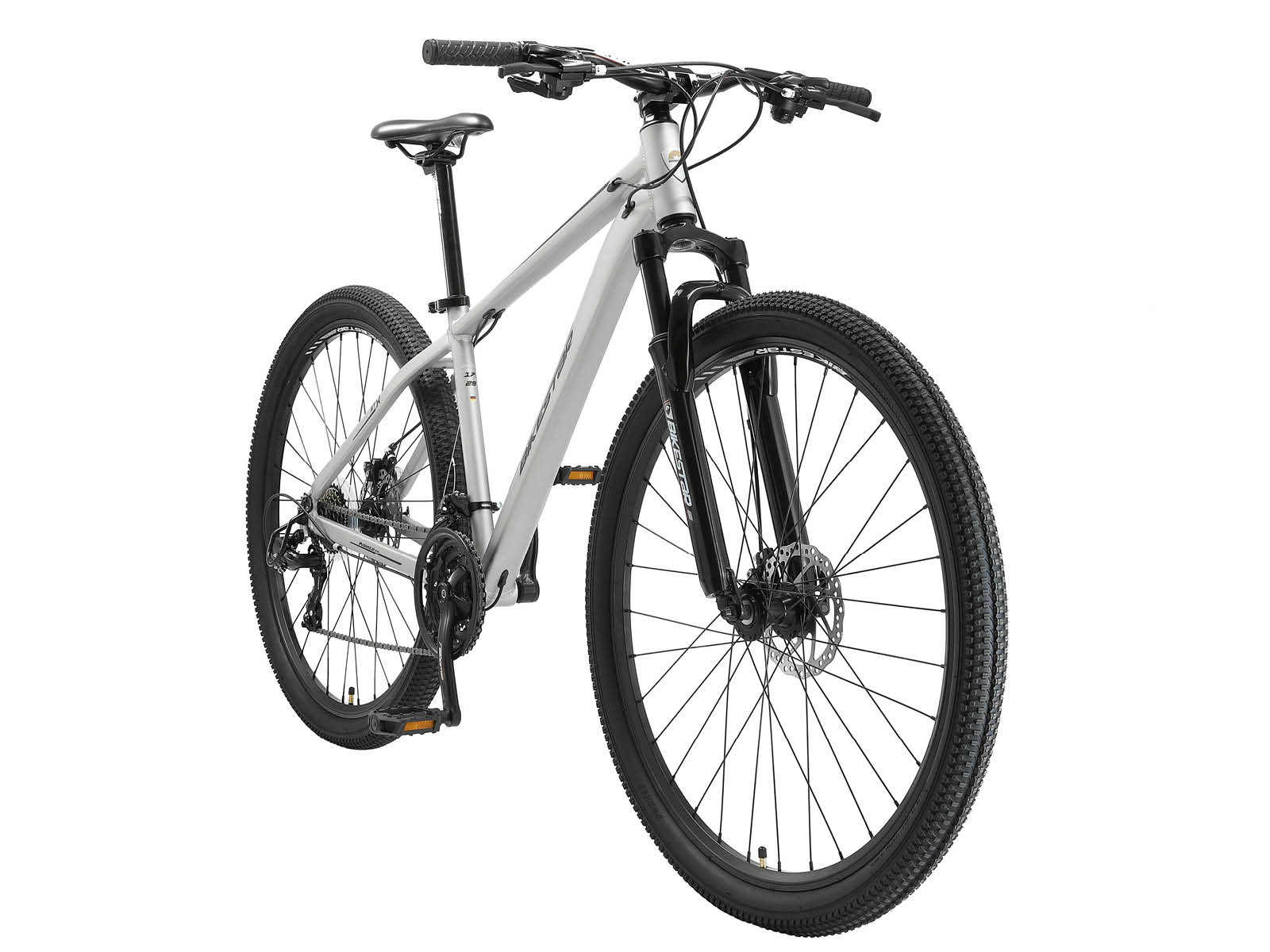 Bikestar Hardtail MTB Alu Sport Medium 29 Inch 21 Speed Zilver - Afbeelding 2
