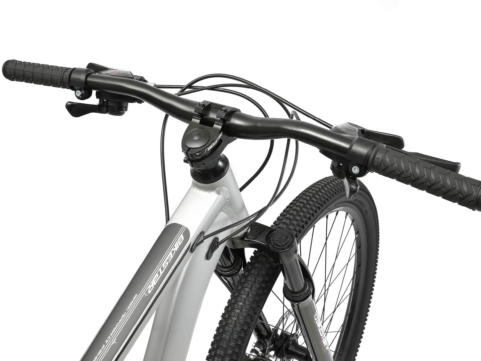 Bikestar Hardtail MTB Alu Sport Medium 29 Inch 21 Speed Zilver - Afbeelding 4