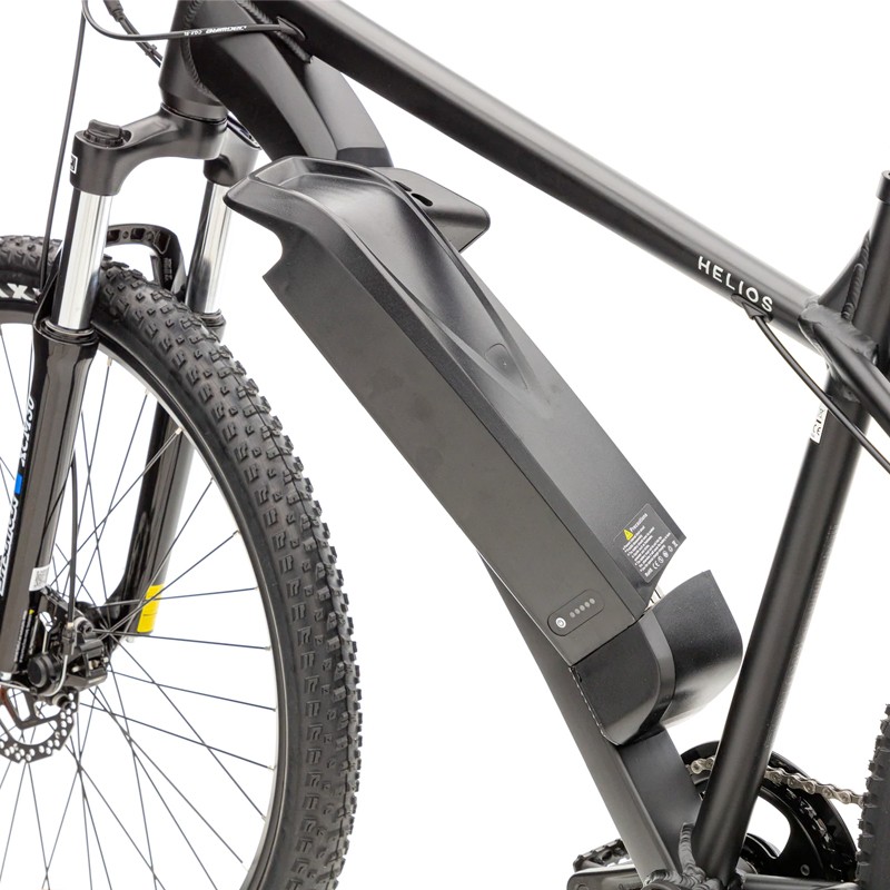 Elektrische mountainbike, Helios, 27.5 inch, 8 sp, zwart - Afbeelding 8