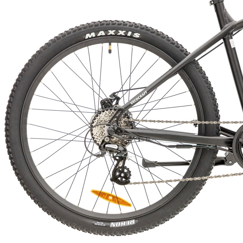 Elektrische mountainbike, Helios, 27.5 inch, 8 sp, zwart - Afbeelding 7