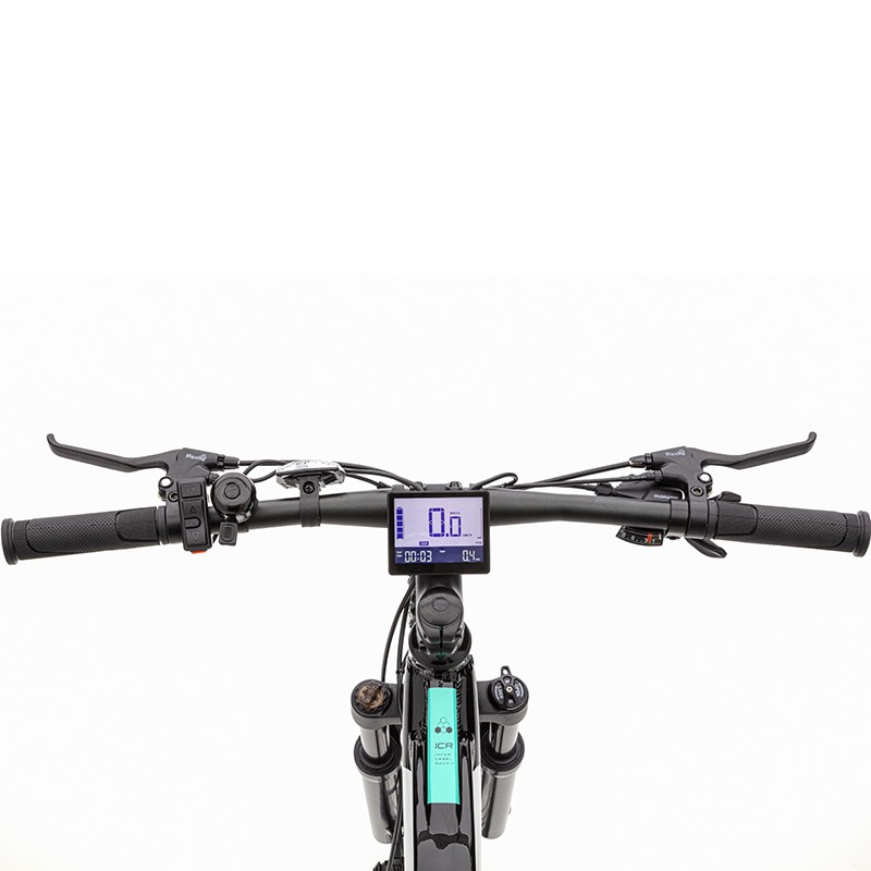 Elektrische mountainbike, Offroad, 27.5 inch, 8 sp, wit - Afbeelding 5