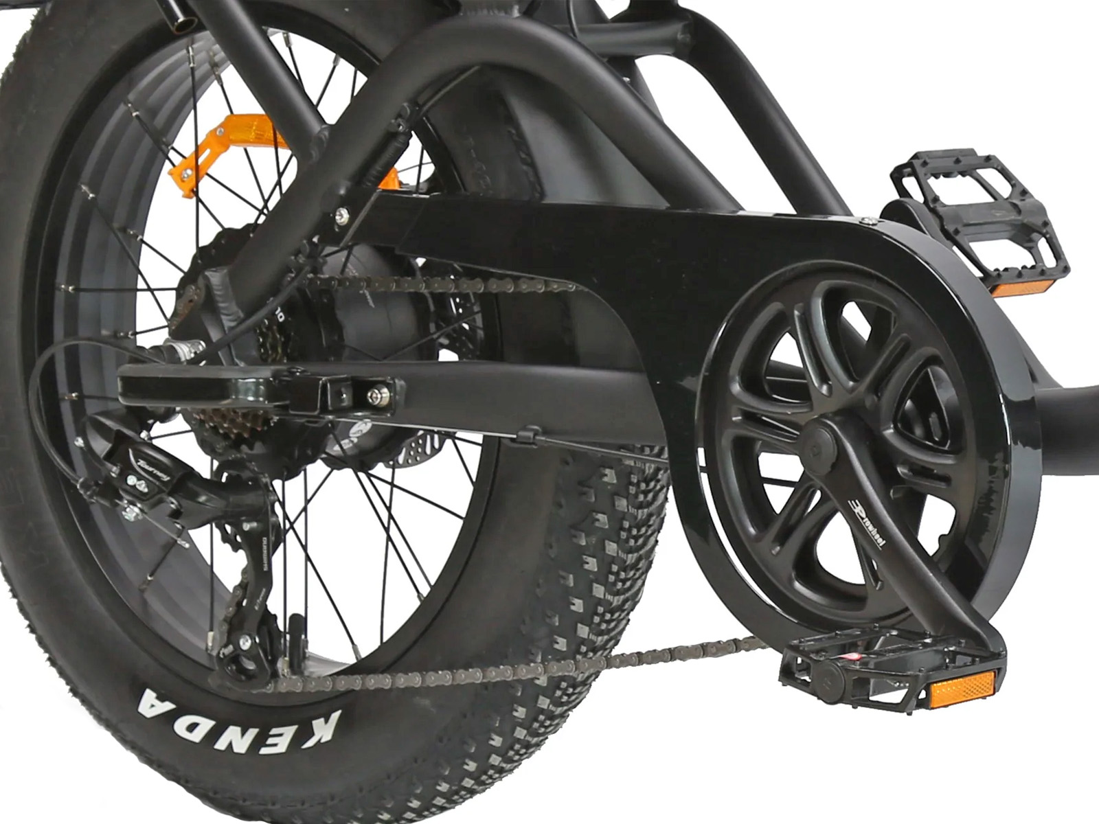 Elektrische fatbike, 25 km, 7sp E-times Tour, dames. - Afbeelding 3