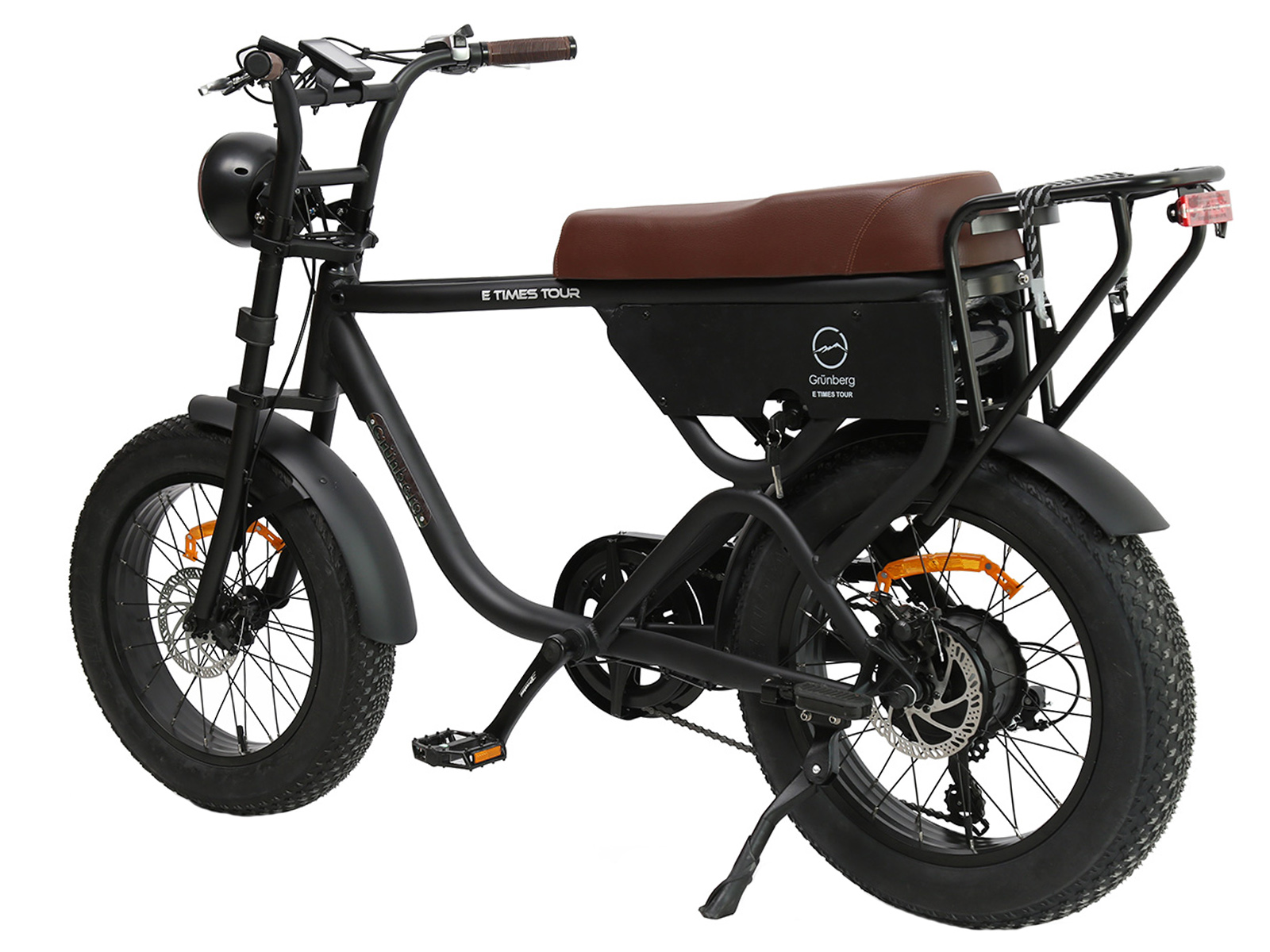 Elektrische fatbike, 25 km, 7sp E-times Tour, heren. - Afbeelding 4