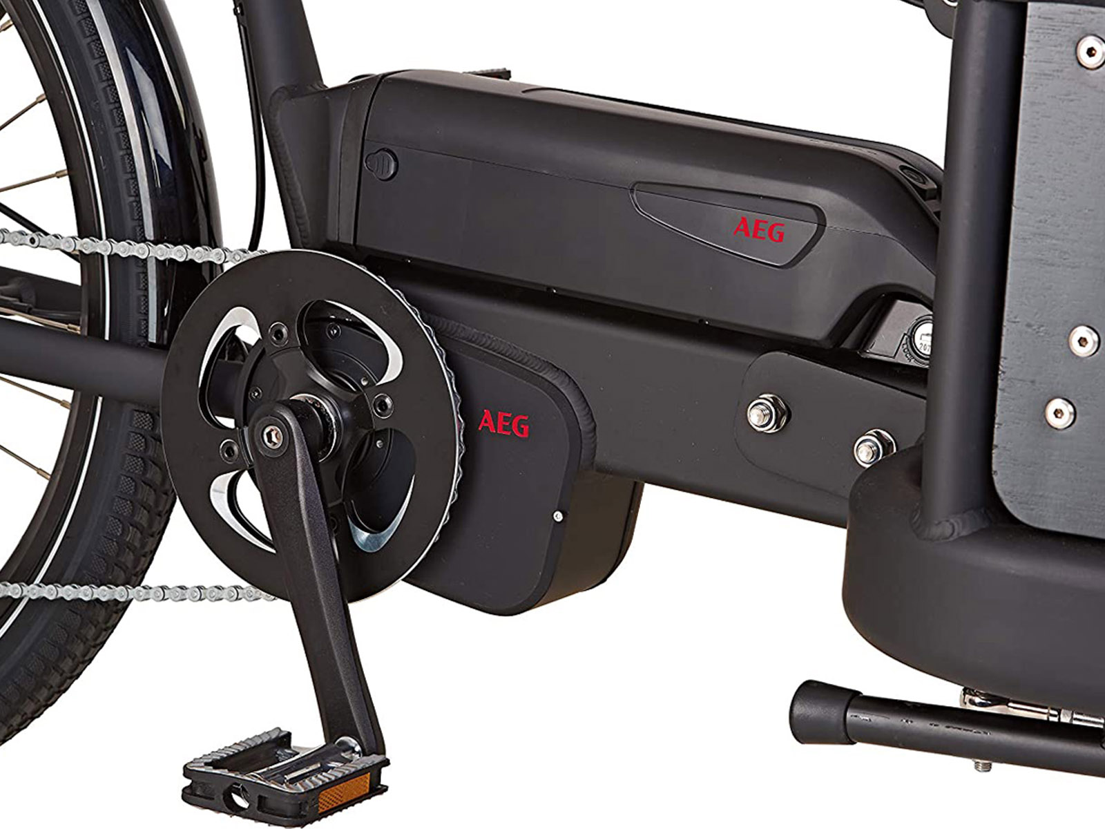 Elektrische bakfiets, 2-wieler, Cargo, 8 sp, 17.5 Ah - Afbeelding 4