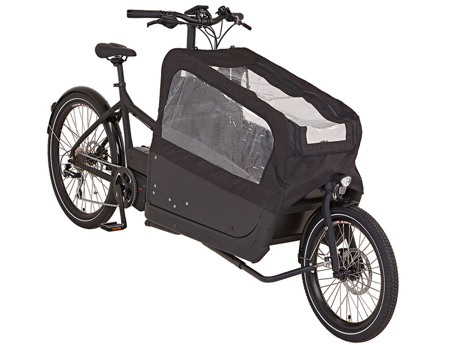 Elektrische bakfiets, 2-wieler, Cargo Plus, 8 sp, 17.5 Ah - Afbeelding 7