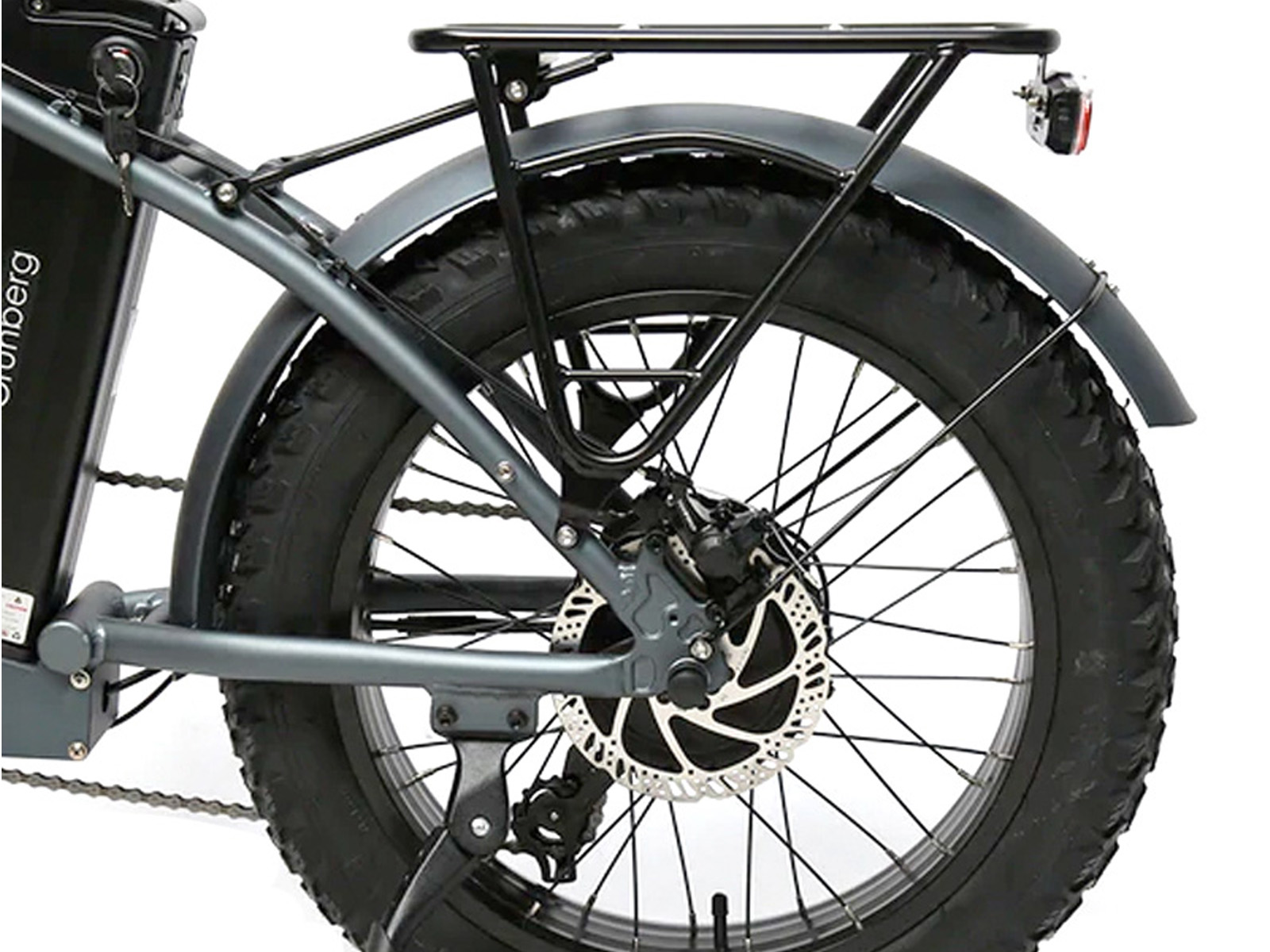 Elektrische fatbike vouwfiets, eTransformer Fatty, 7sp, 10.4 Ah - Afbeelding 2