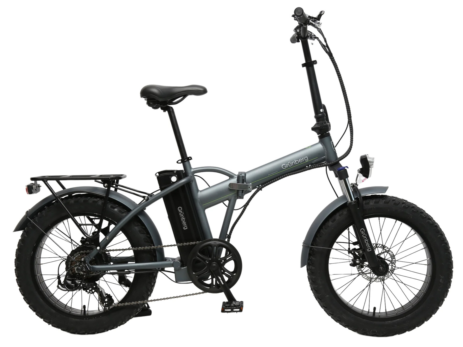 Elektrische fatbike vouwfiets, eTransformer Fatty, 7sp, 10.4 Ah