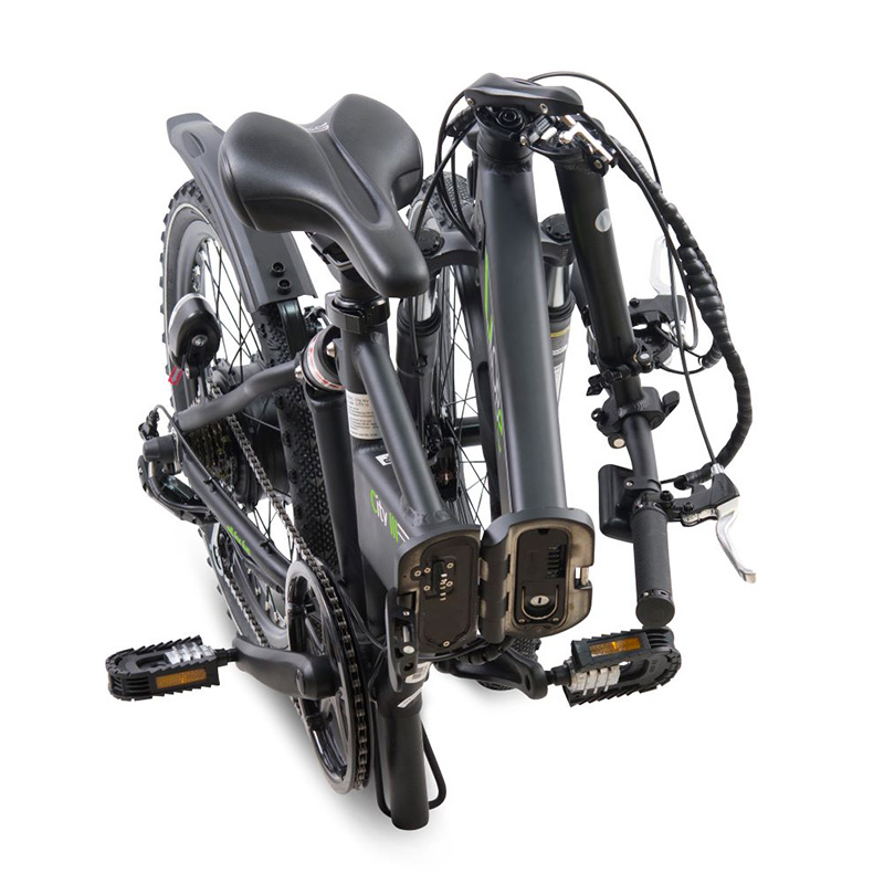 Llobe elektrische vouwfiets City III 7 speed 10.4Ah zwart - Afbeelding 5