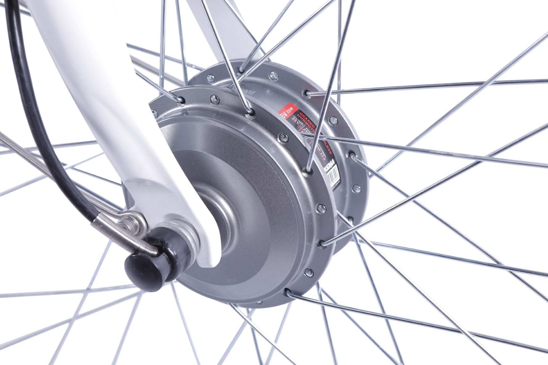 Elektrische damesfiets, Comfortline, 50 cm, Nexus 3, 10Ah, wit - Afbeelding 5