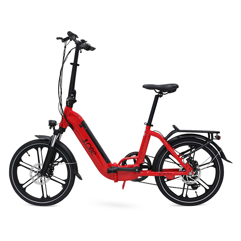 Llobe elektrische vouwfiets EasyStar Gala 20 inch 10Ah 7sp rood - Afbeelding 2