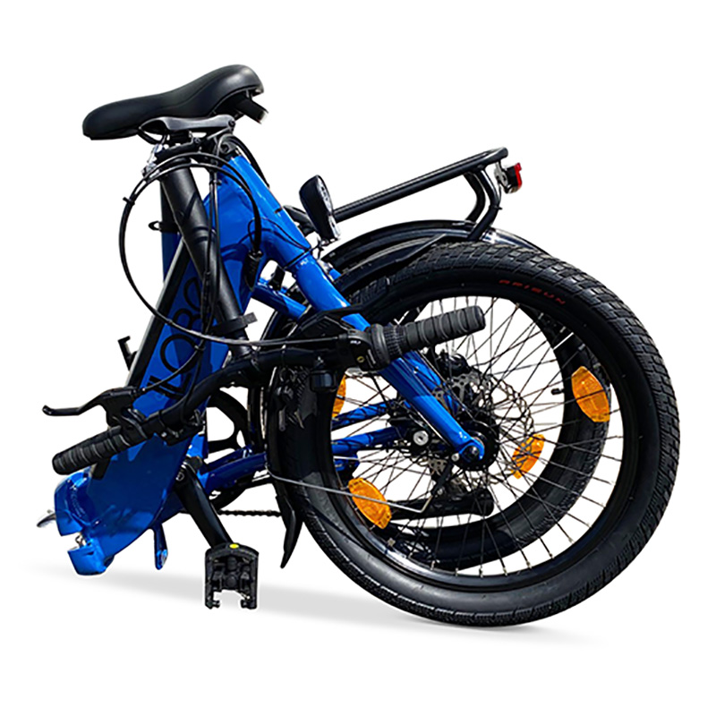 Elektrische vouwfiets, EasyStar, 20 inch, 10Ah, 7 sp, blauw - Afbeelding 5