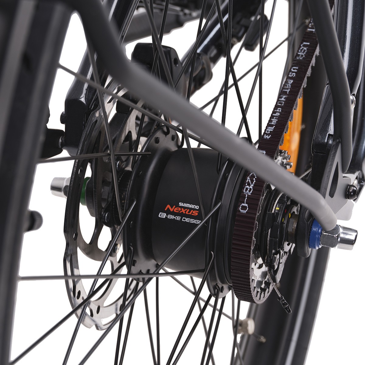 Speedpedelec, FLLUID-1S met Nexus 5 versnellingsnaaf, blauw, M - Afbeelding 12