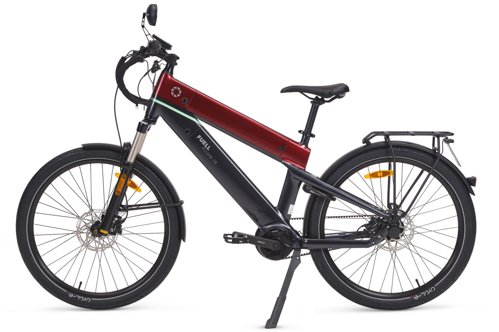 Speedpedelec, FLLUID-1S met Nexus 5 versnellingsnaaf, rood, L - Afbeelding 2