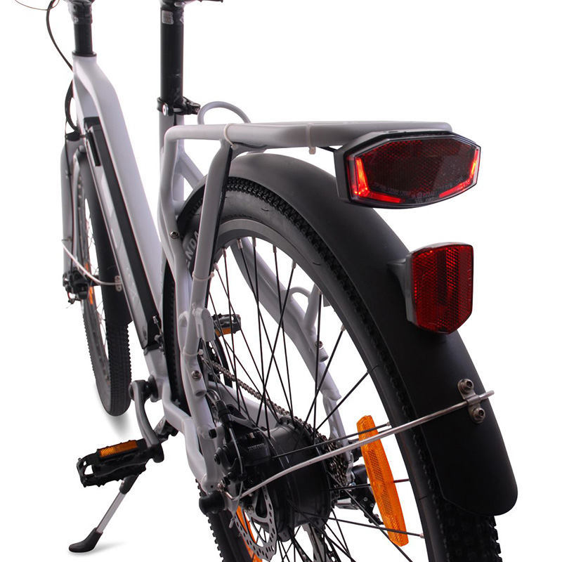 Llobe trekking e-bike Voga Bianco 49 cm 48V 10.4Ah 21 sp wit - Afbeelding 5