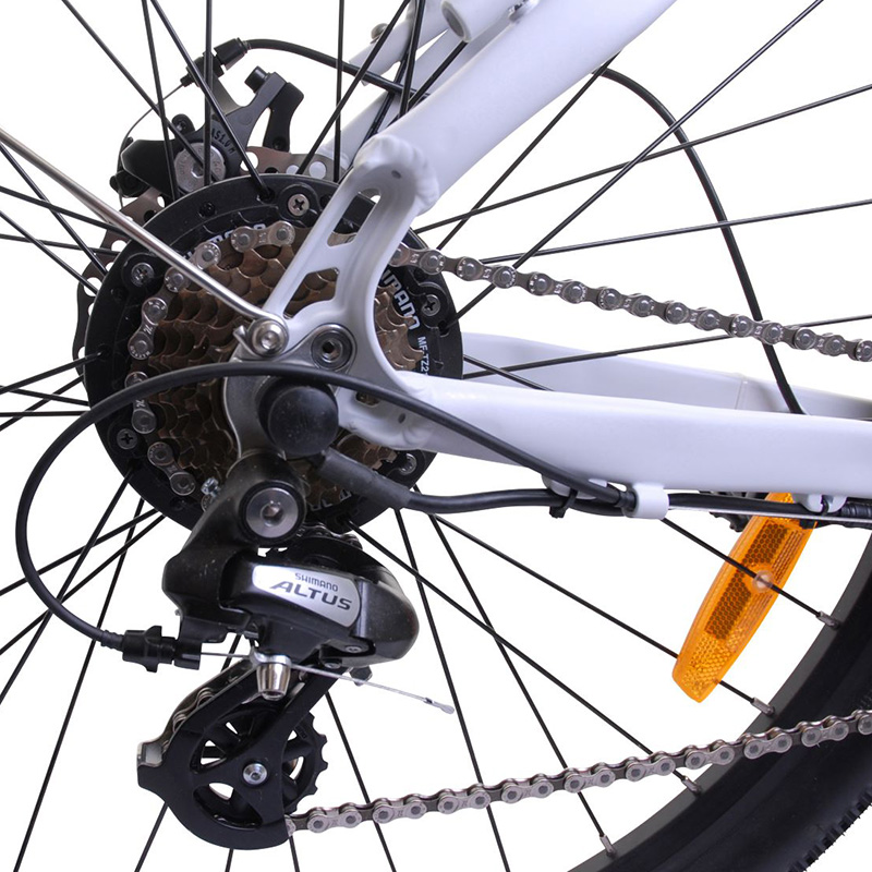 Llobe trekking e-bike Voga Bianco 49 cm 48V 10.4Ah 21 sp wit - Afbeelding 6