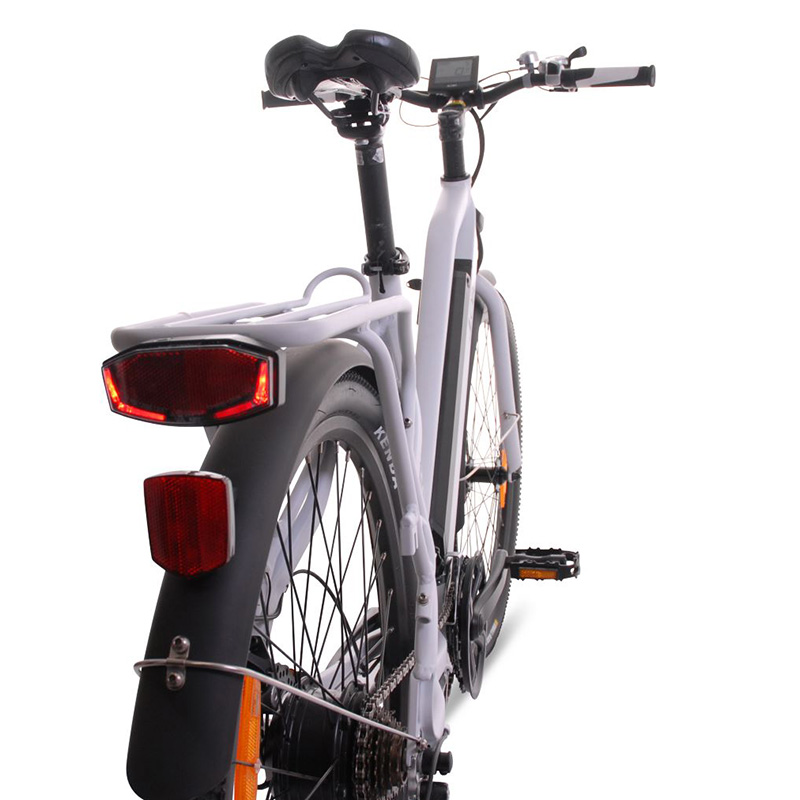 Llobe trekking e-bike Voga Bianco 49 cm 48V 10.4Ah 21 sp wit - Afbeelding 4