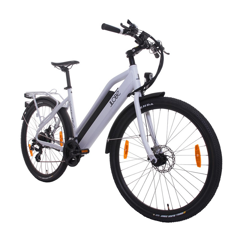 Llobe trekking e-bike Voga Bianco 49 cm 48V 10.4Ah 21 sp wit - Afbeelding 3