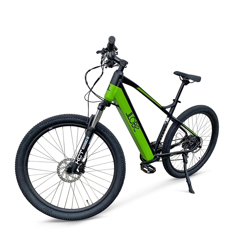 Elektrische mountainbike, MTLogan, 10 sp, 13,2Ah, groen - Afbeelding 4