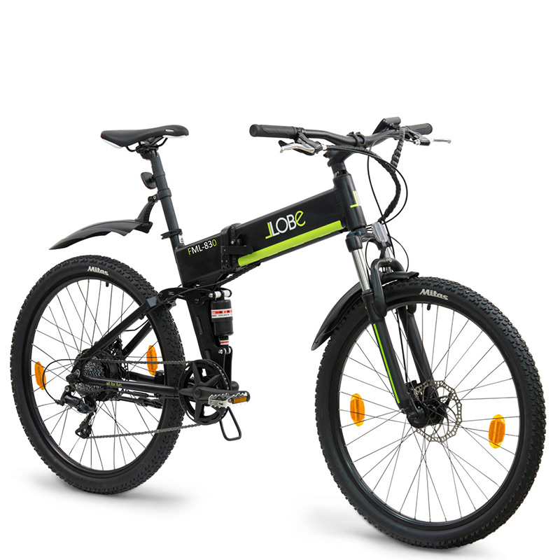 Llobe E-MTB fully FML 830 vouwbaar 9 sp 10.4Ah zwart - Afbeelding 2