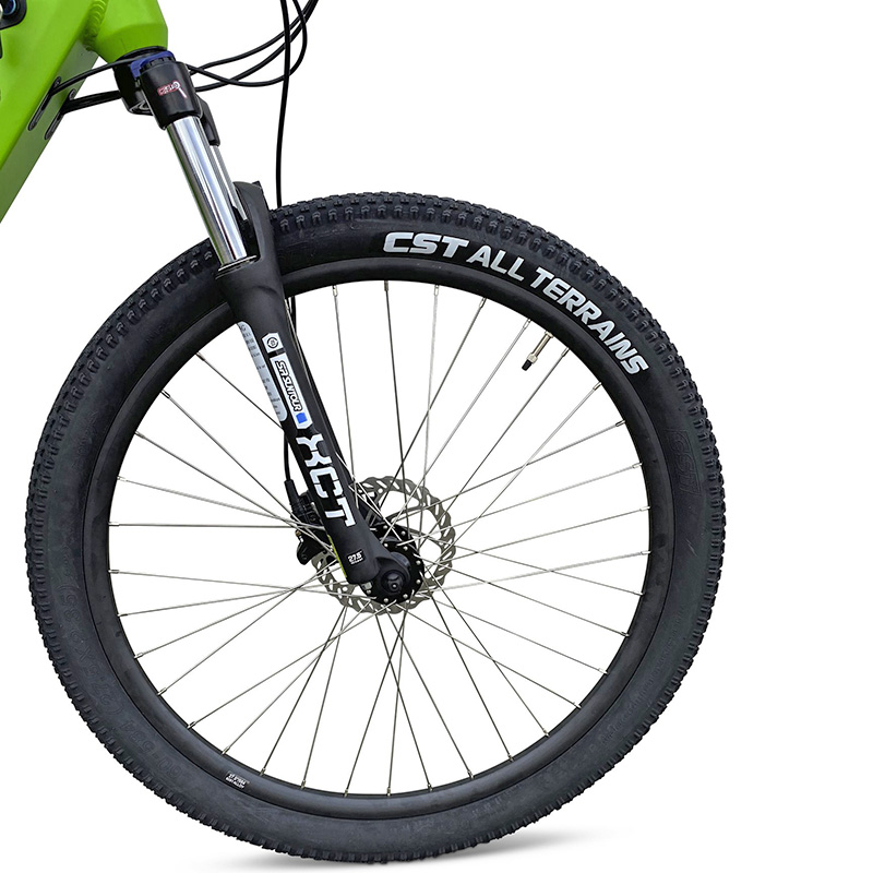 Elektrische mountainbike, MTLogan, 10 sp, 13,2Ah, groen - Afbeelding 8