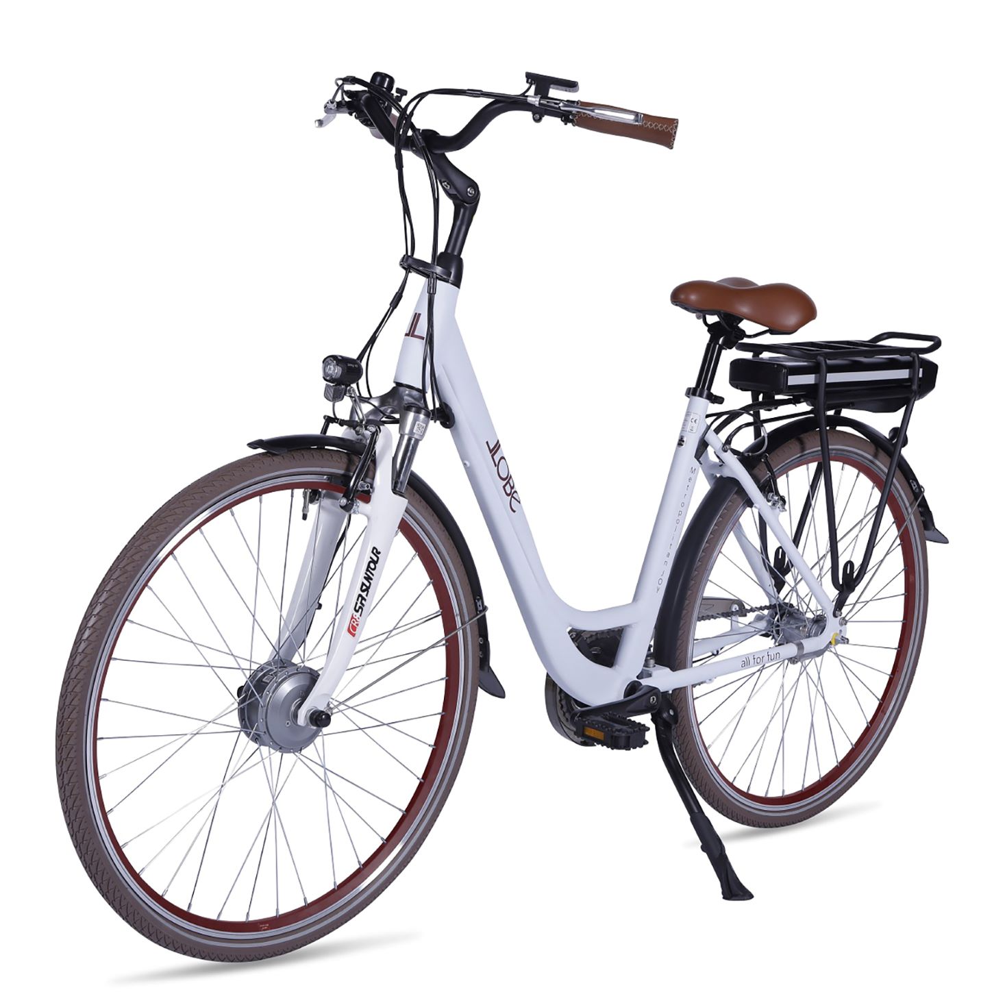 Llobe ebike Metropolitan Joy 2.0 50cm Nexus 7 naaf 13Ah wit - Afbeelding 3