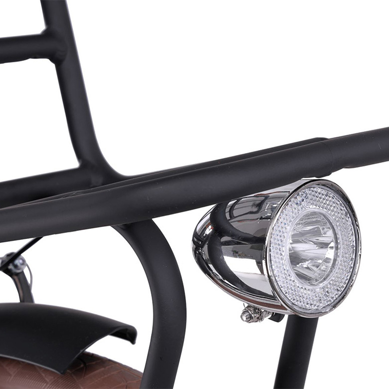 Elektrische herenfiets, transport, Rosendaal 3, Nxs 7, 50 cm, 13Ah, zwart - Afbeelding 11