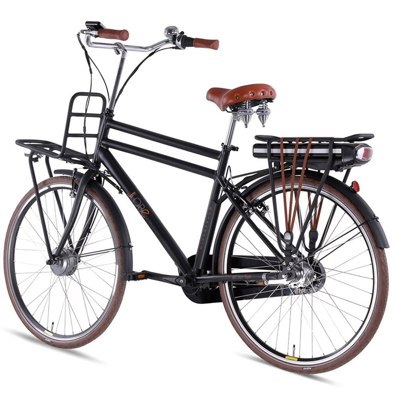 Elektrische herenfiets, transport, Rosendaal 3, Nxs 7, 50 cm, 13Ah, zwart - Afbeelding 4