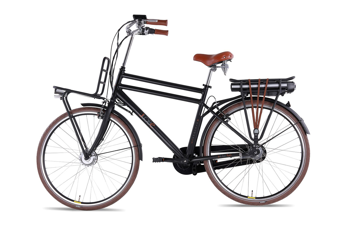 Elektrische herenfiets, transport, Rosendaal 3, Nxs 7, 50 cm, 13Ah, zwart - Afbeelding 5