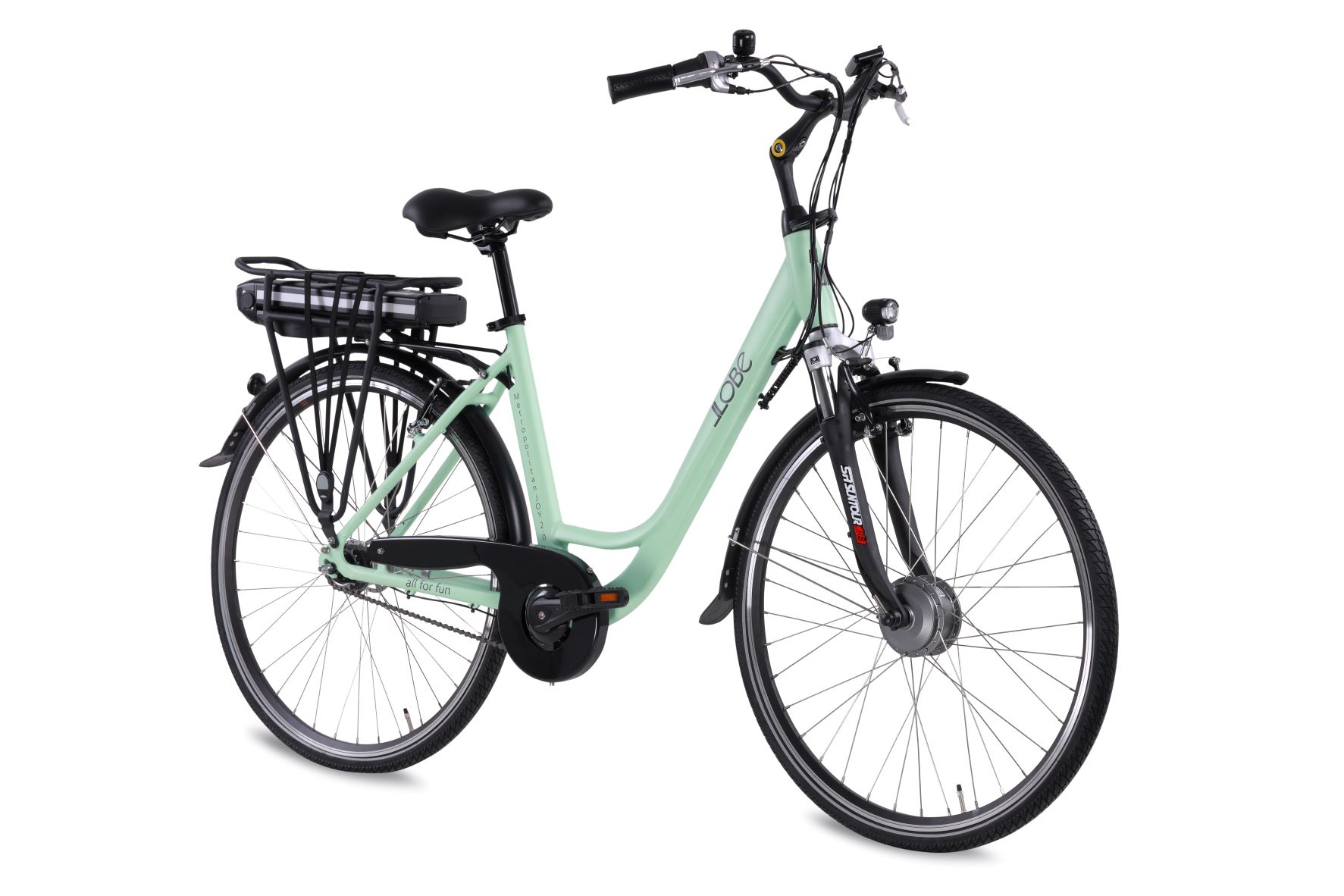 Llobe ebike Metropolitan Joy 2.0 50cm Nexus 7 naaf 8Ah groen - Afbeelding 3